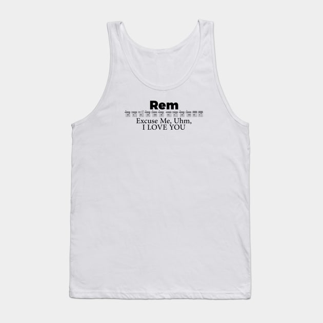 Excuse Me Tank Top by WE BOUGHT ZOO